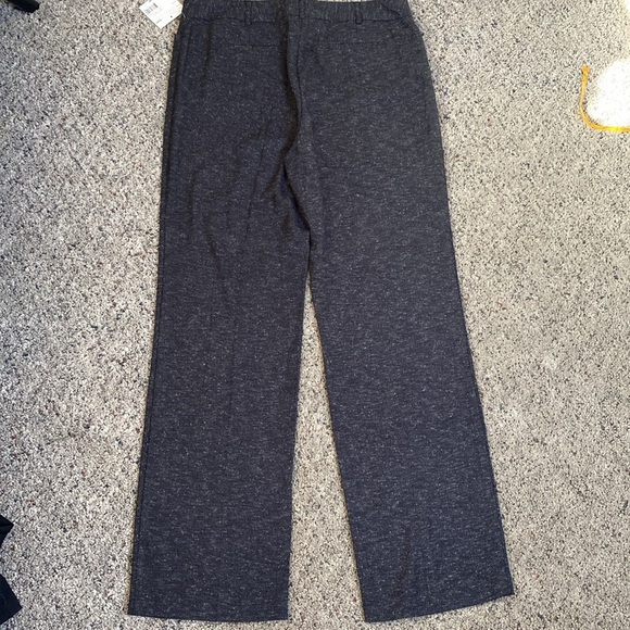 Covington Vanessa Pants Trousers Dark Grey Heather Straight Fit Sz 10 NWT - Picture 5 of 10